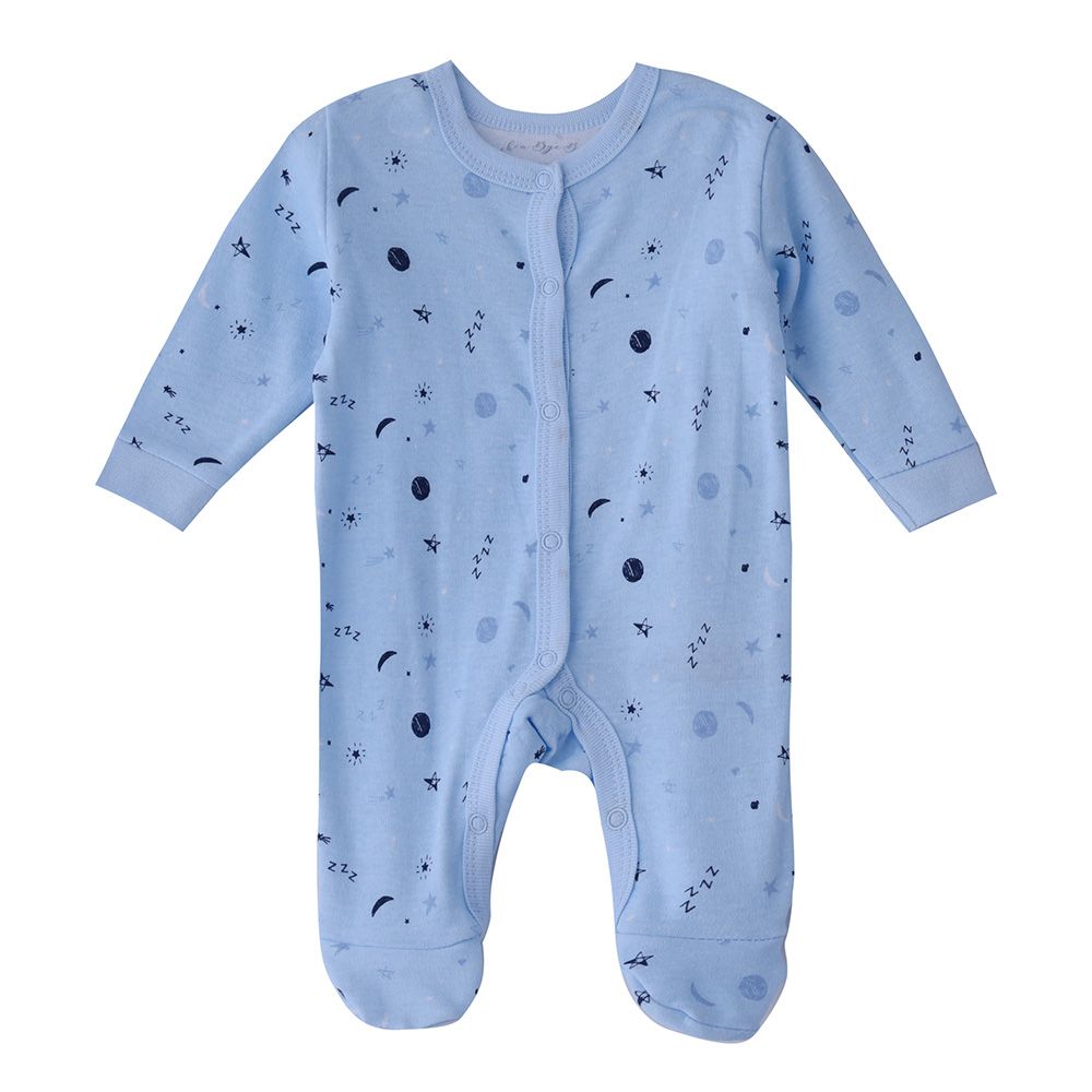 Rock A Bye Baby - 5pc-Set - Baby Boy Gift Set - Light Blue