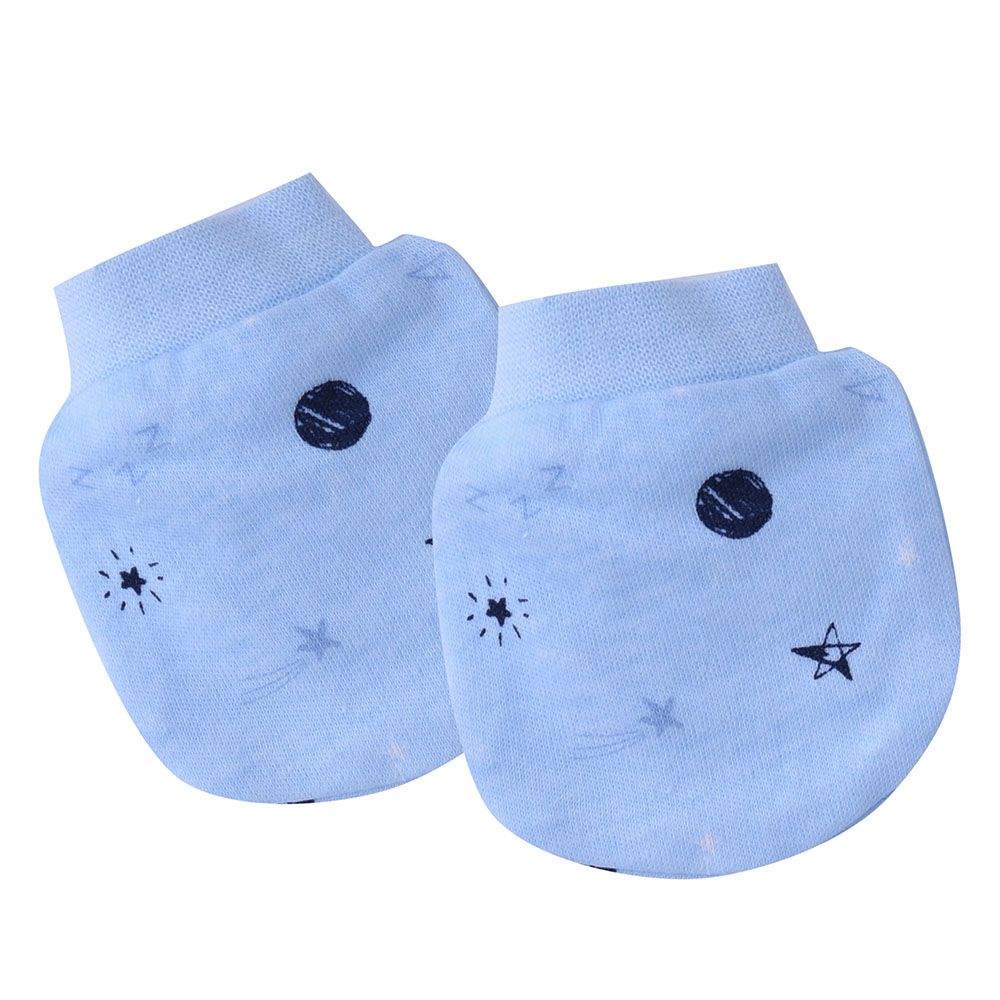 Rock A Bye Baby - 5pc-Set - Baby Boy Gift Set - Light Blue