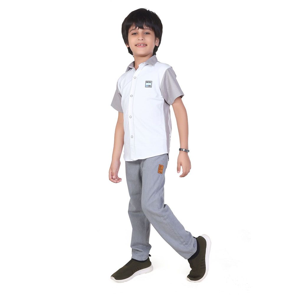 Little Kangaroos - Boy Denim Jeans - Grey