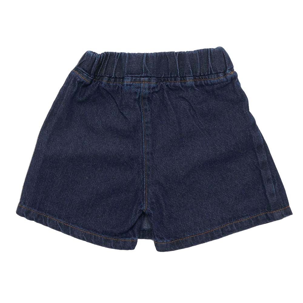 Little Kangaroos - Girl Semi Elastic Denim Skort - Dark Blue