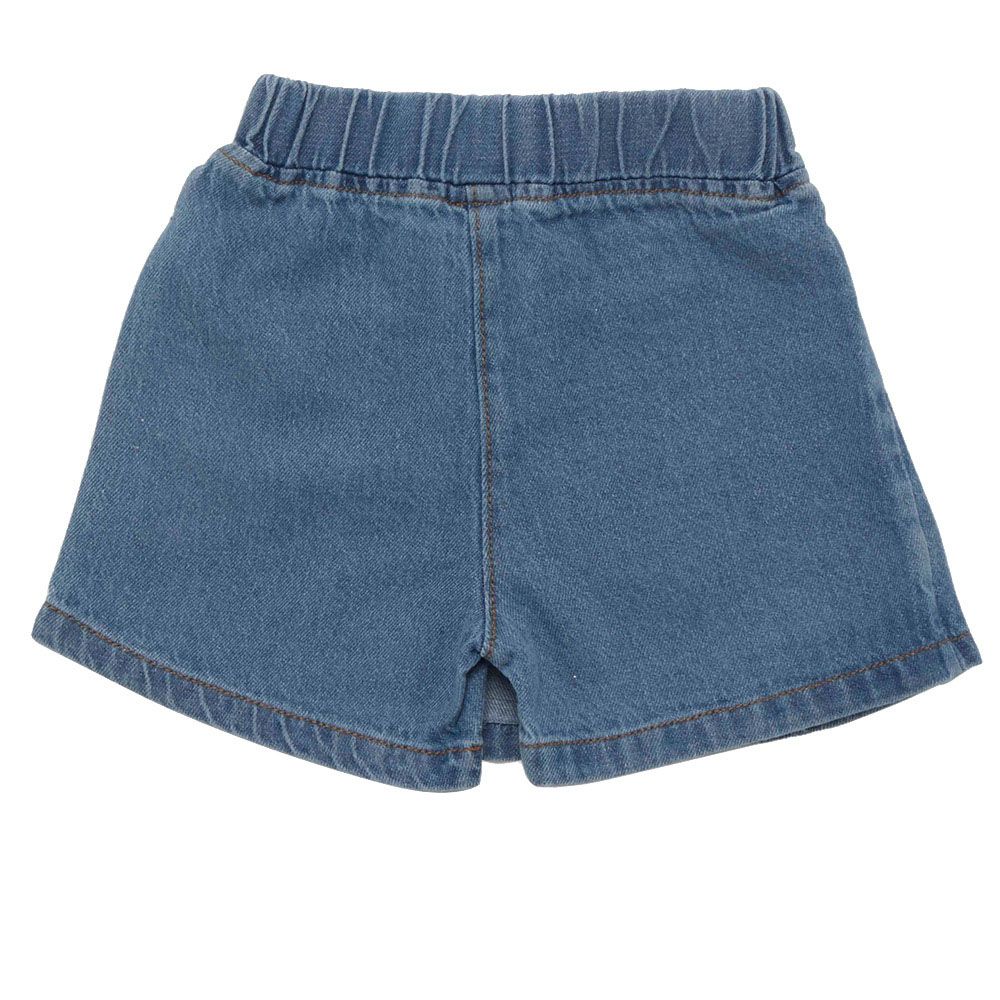 Little Kangaroos - Girl Semi Elastic Denim Skort - Light Blue