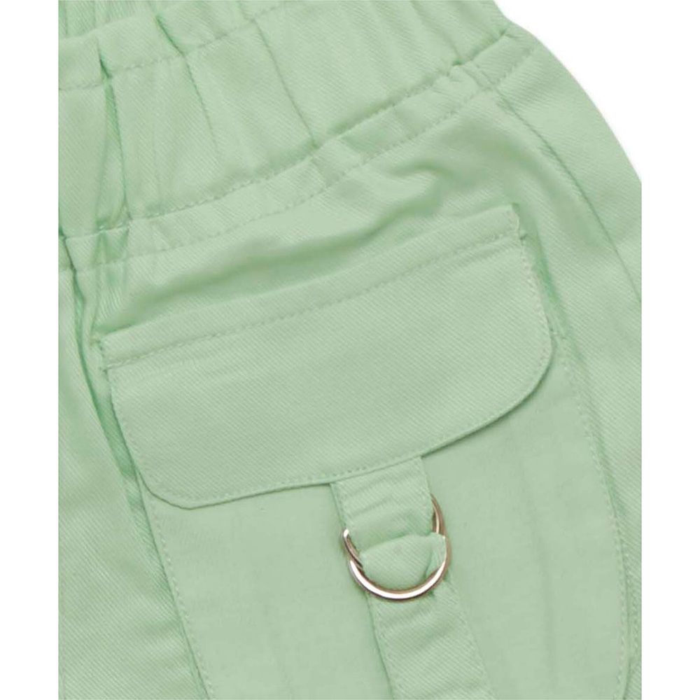 Little Kangaroos - Girl Full Elastic Shorts - Mint