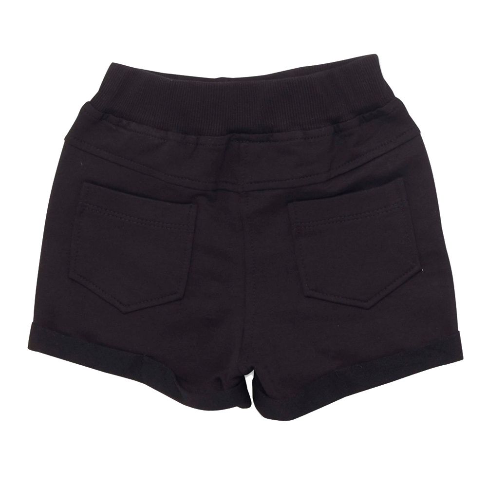 Little Kangaroos - Girl Full Elastic Shorts - Black