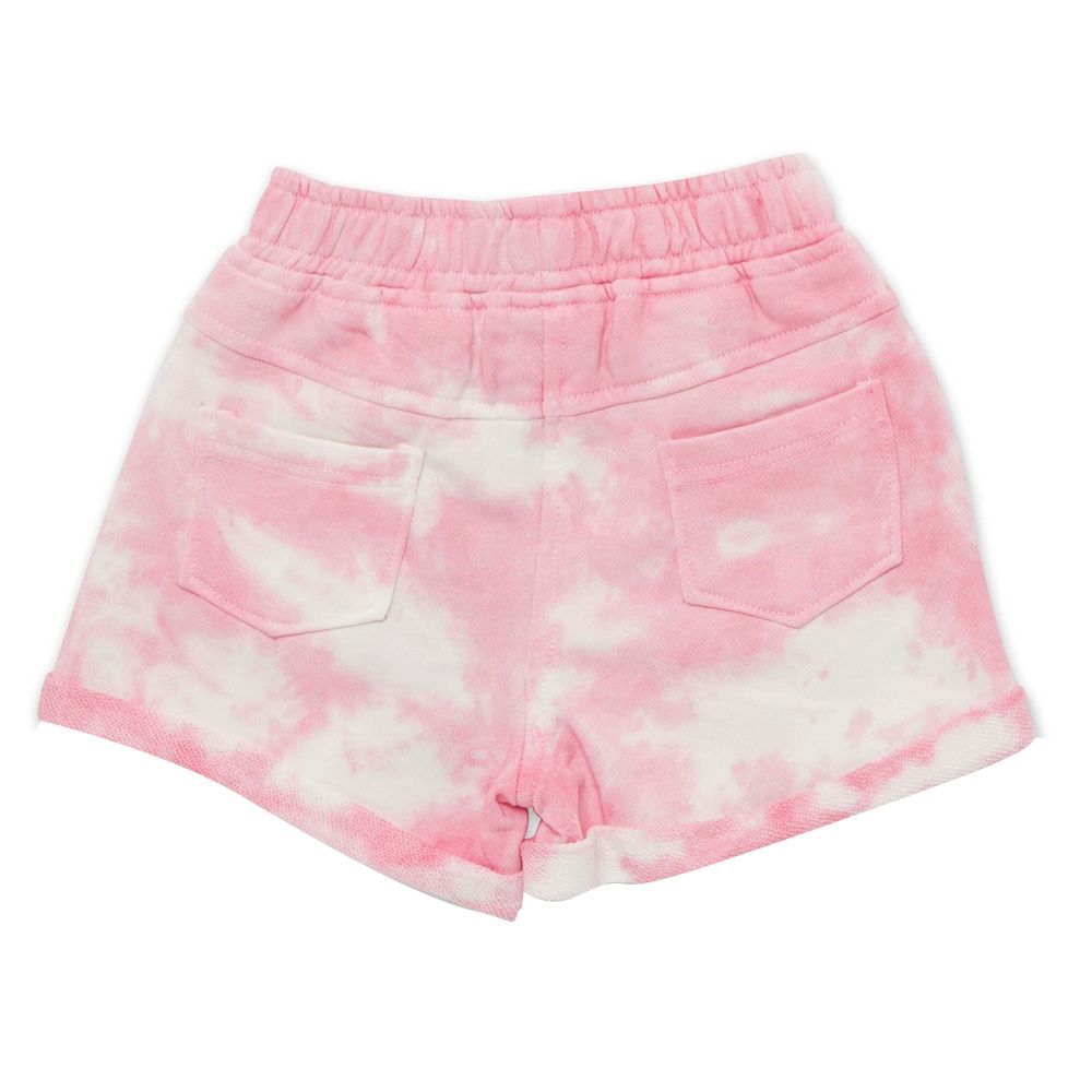 Little Kangaroos - Girl Full Elastic Shorts - Pink