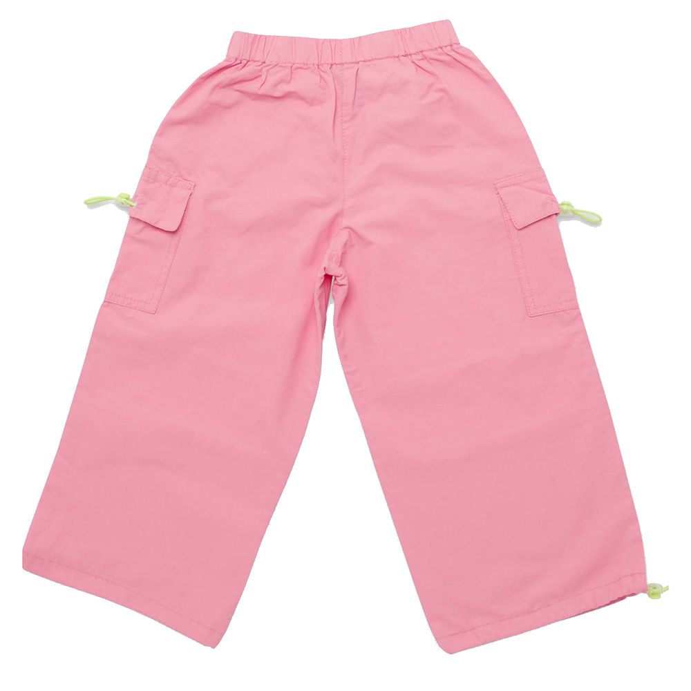 Little Kangaroos - Girl Full Elastic Parachute Pants - Ballet Pink