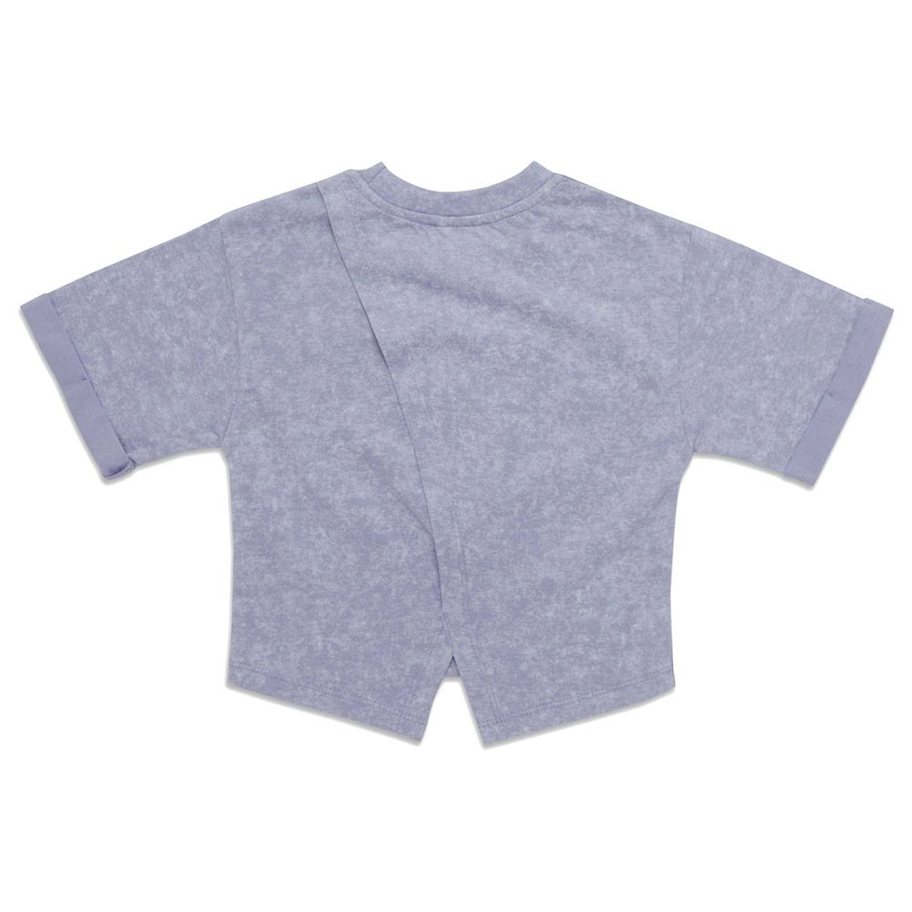 Little Kangaroos - Girl Round Neck Top - Purple