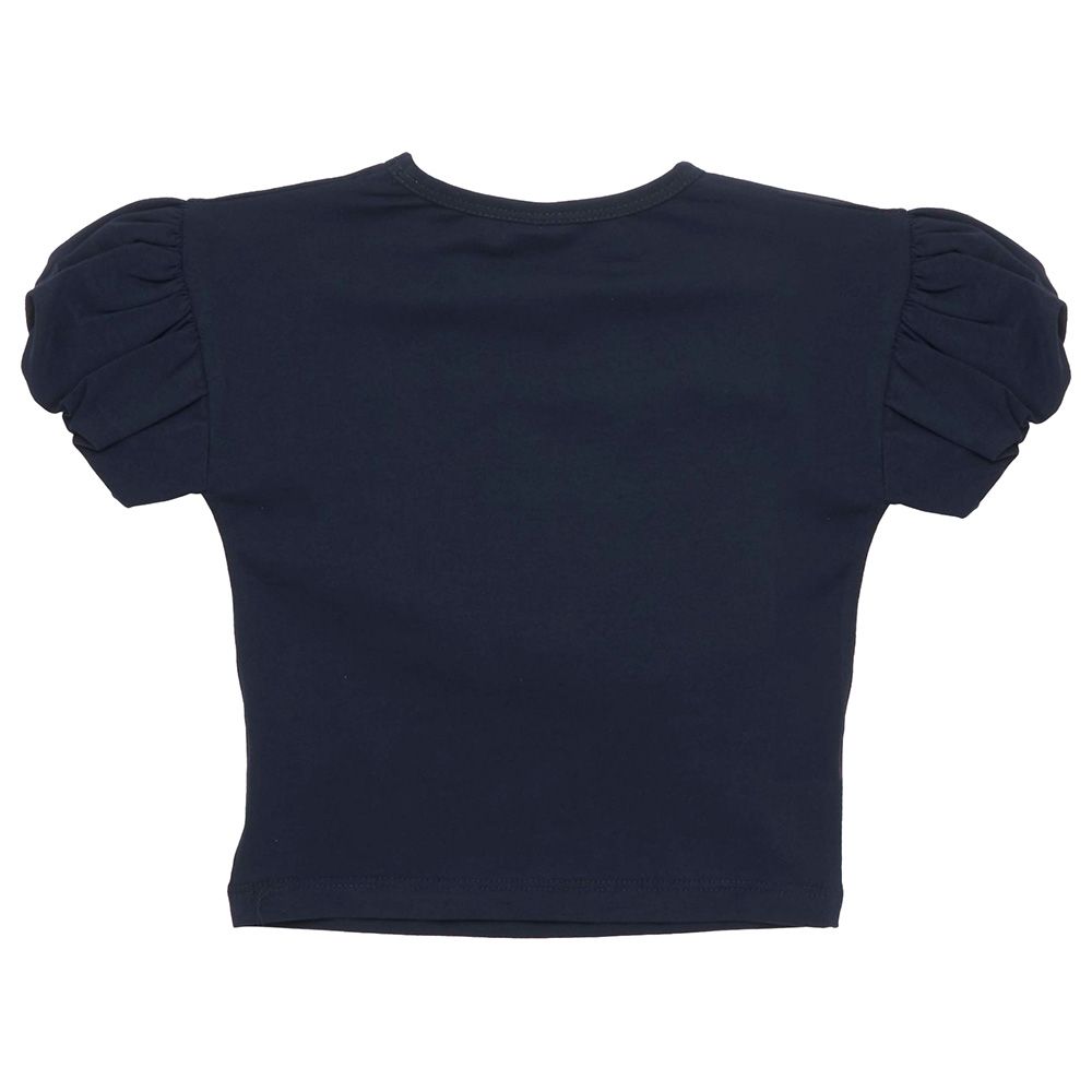 Little Kangaroos - Baby Girl Short Sleeve Summer Dreams T-Shirt - Navy