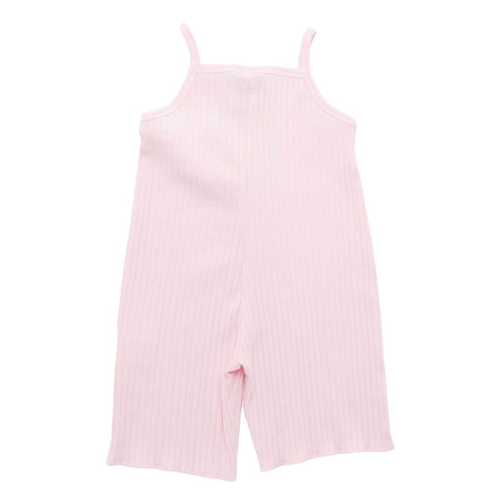 Little Kangaroos - Baby Girl Sleeveless Jumpsuit - Pink