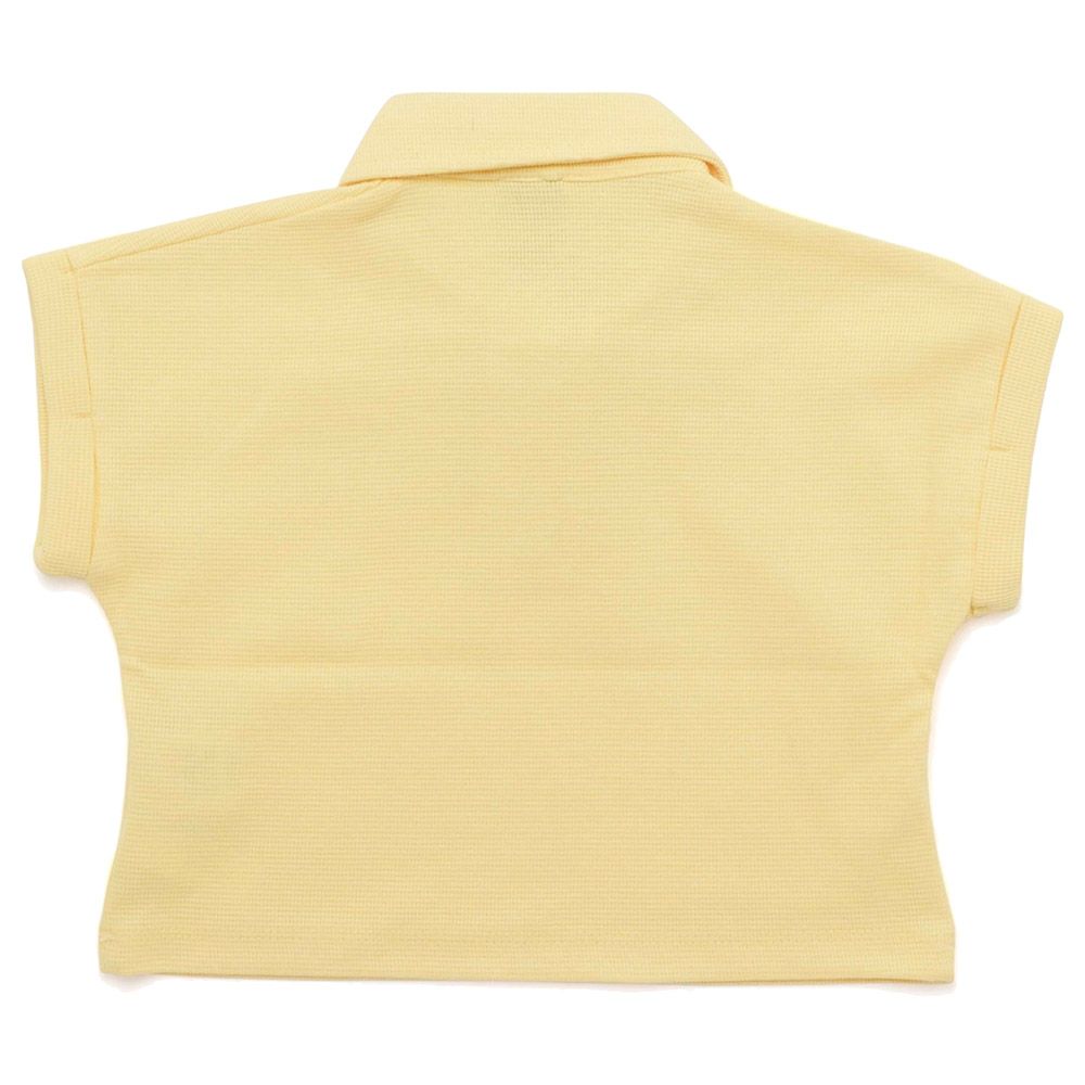 Little Kangaroos - Girl Half Sleeve Polo T-Shirt - Mango