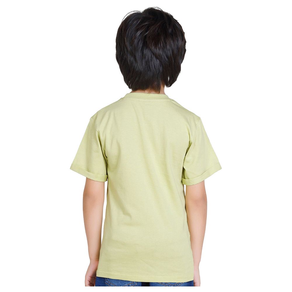 Little Kangaroos - Boy Half Sleeve NY To Masai T-Shirt - Pista