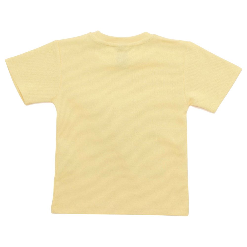 Little Kangaroos - Boy Surf & Shark T-Shirt - Beige