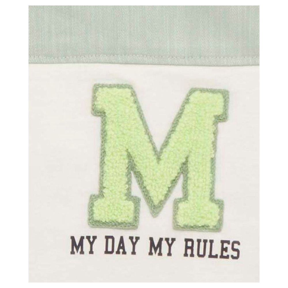 Little Kangaroos - Boy Round Neck Half Sleeve My Rules T-Shirt - Pista