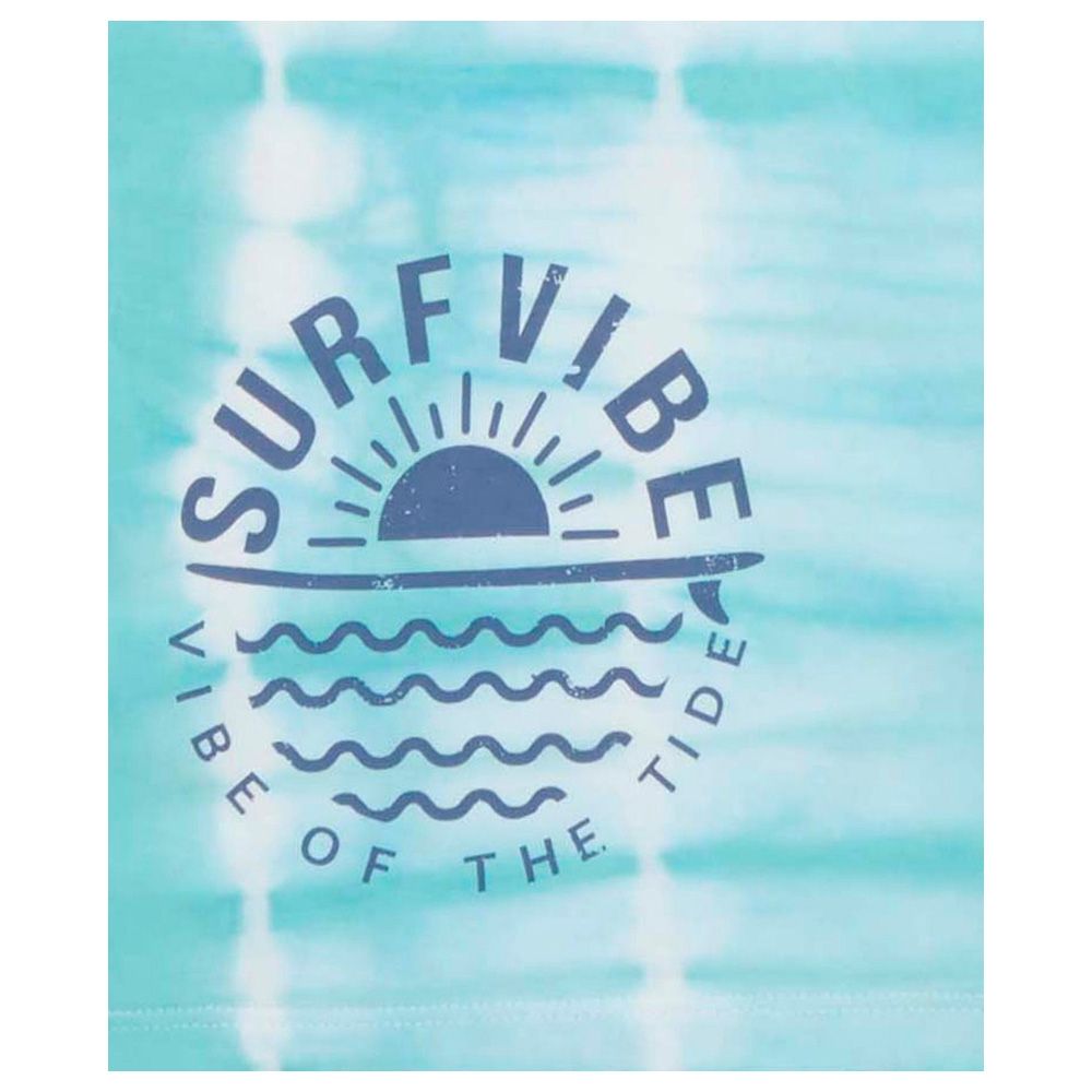 Little Kangaroos - Boy Round Neck Half Sleeve Surfvibe T-Shirt - Aqua