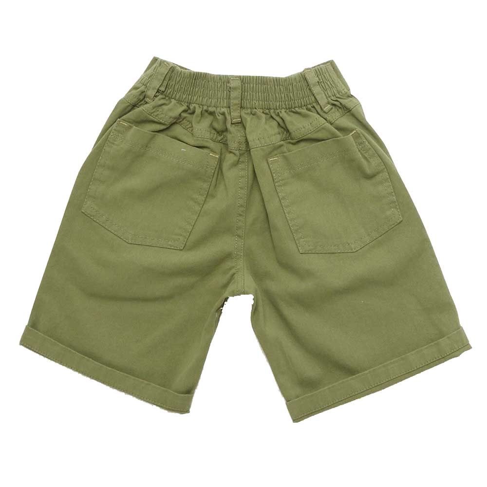 Little Kangaroos - Boy Denim Shorts - Khaki