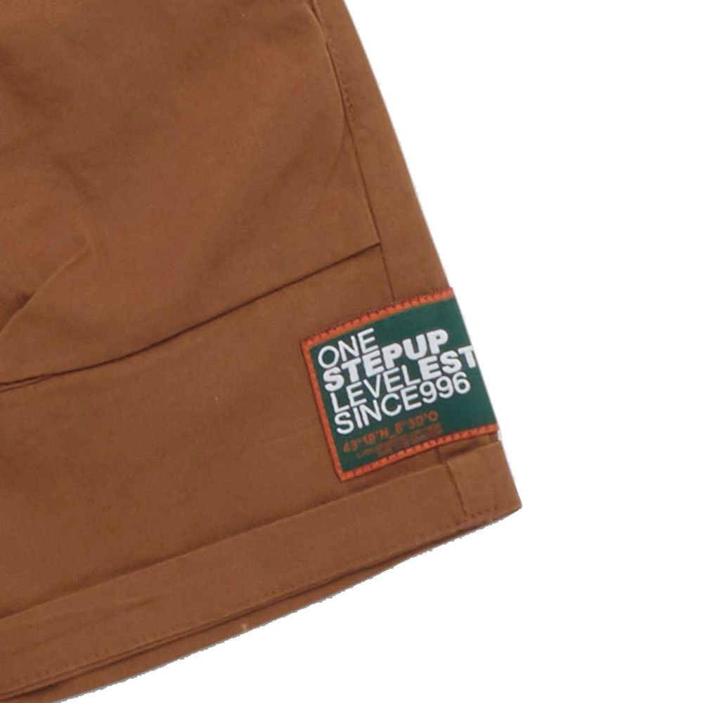 Little Kangaroos - Boy Semi Elasticated Woven Bermuda Shorts - Brown