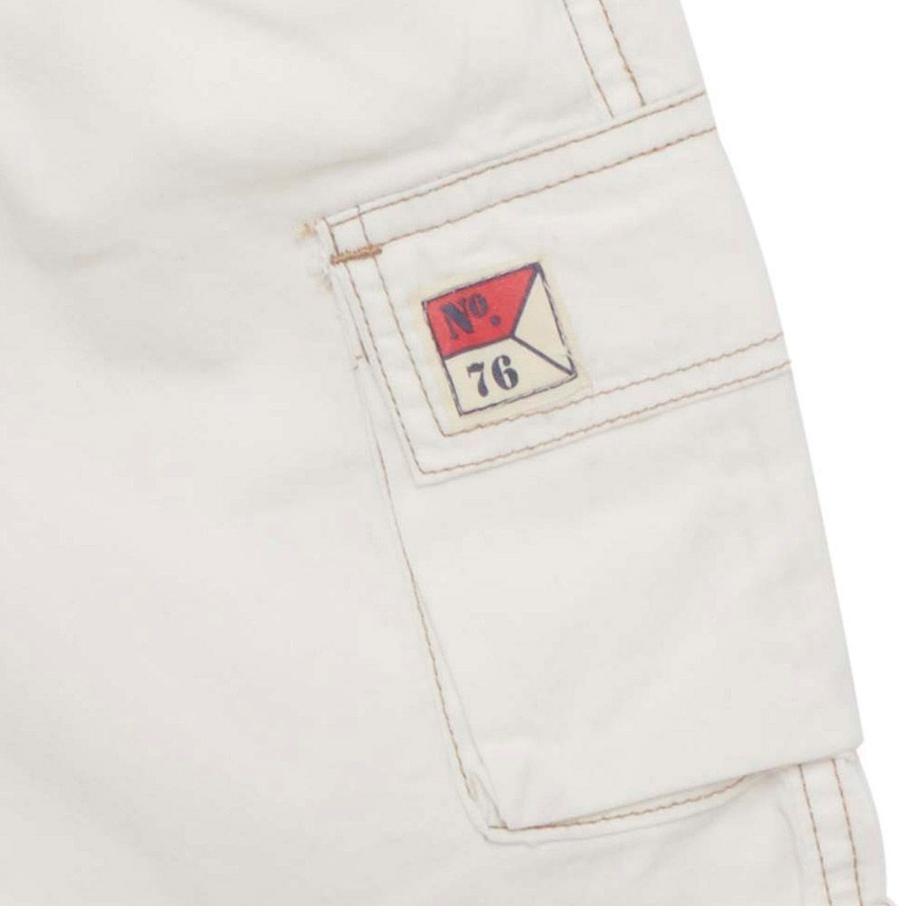 Little Kangaroos - Boy Elasticated Woven Bermuda Shorts - Off White