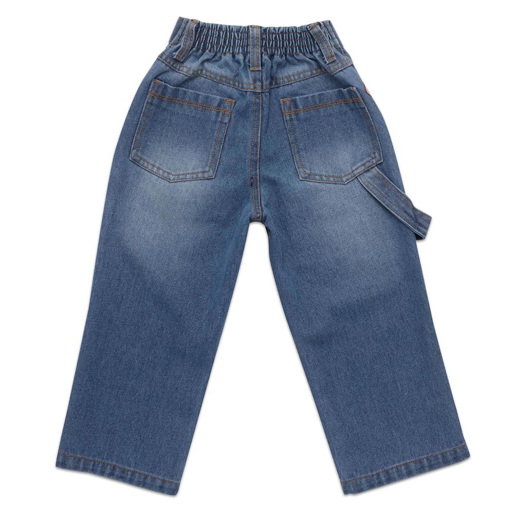 Little Kangaroos - Boy Wide Leg Denim Jeans - Light Blue