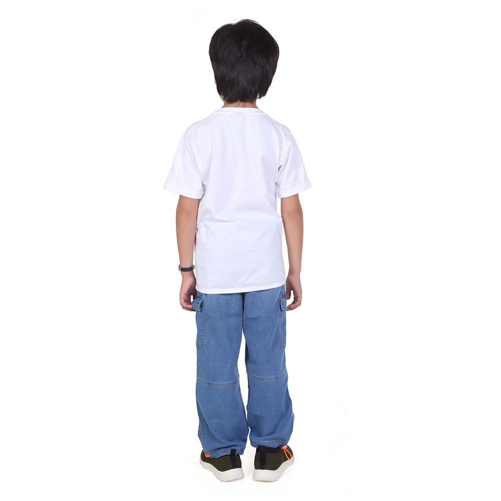 Little Kangaroos - Boy Parachute Pants - Light Blue