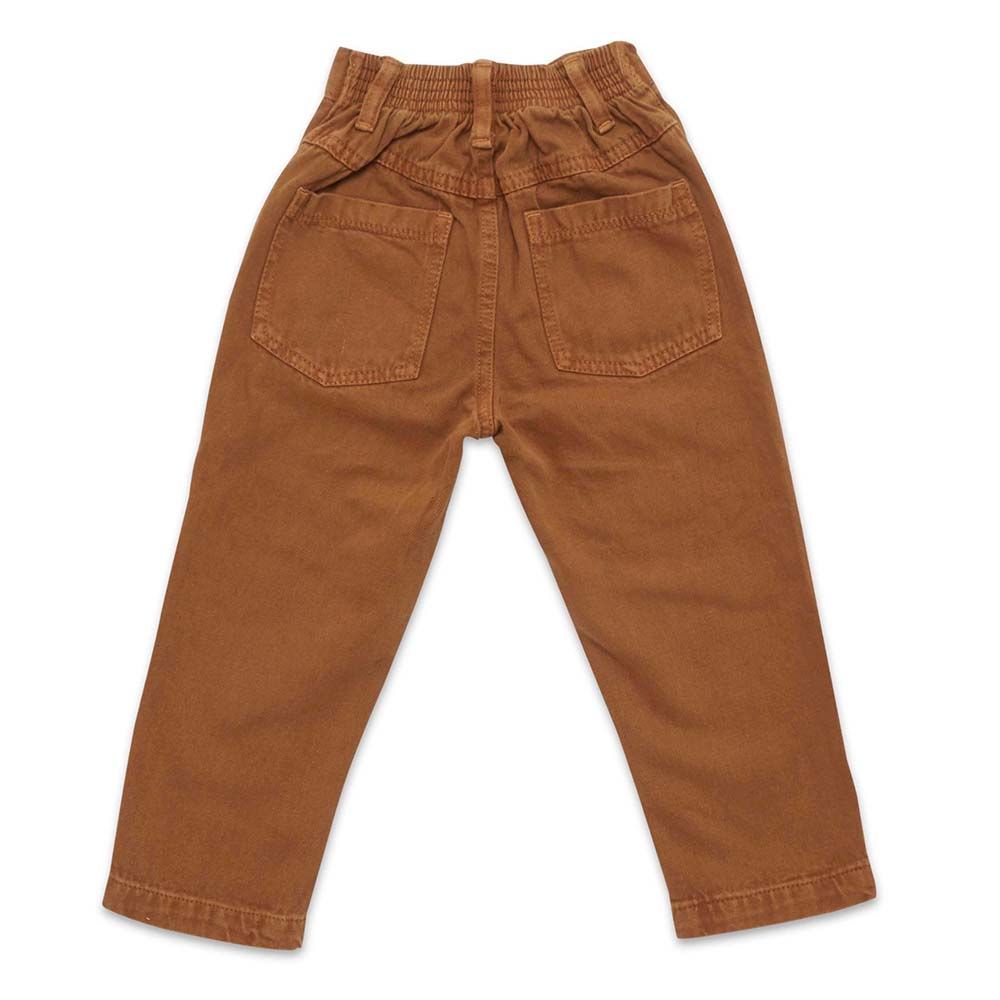 Little Kangaroos - Boy Semi Elastic Denim Jeans - Khaki