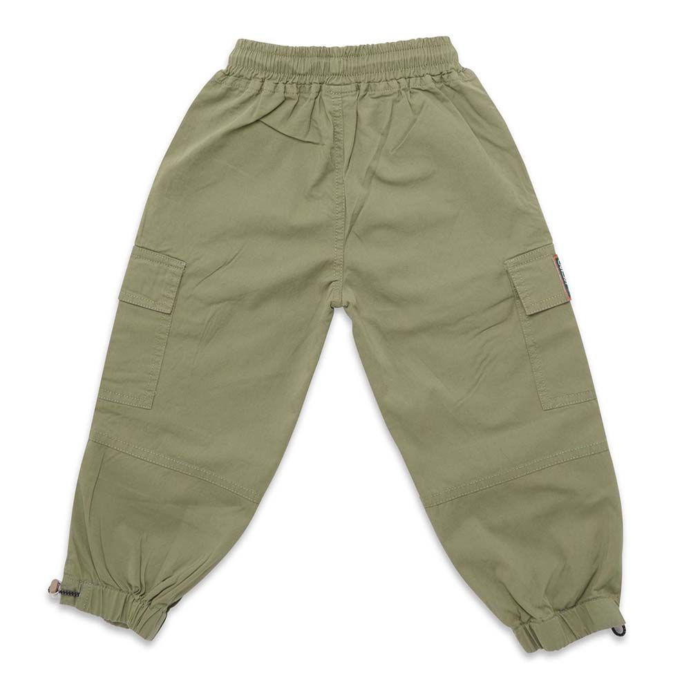 Little Kangaroos - Boy Full Elastic Parachute Pants - Pista