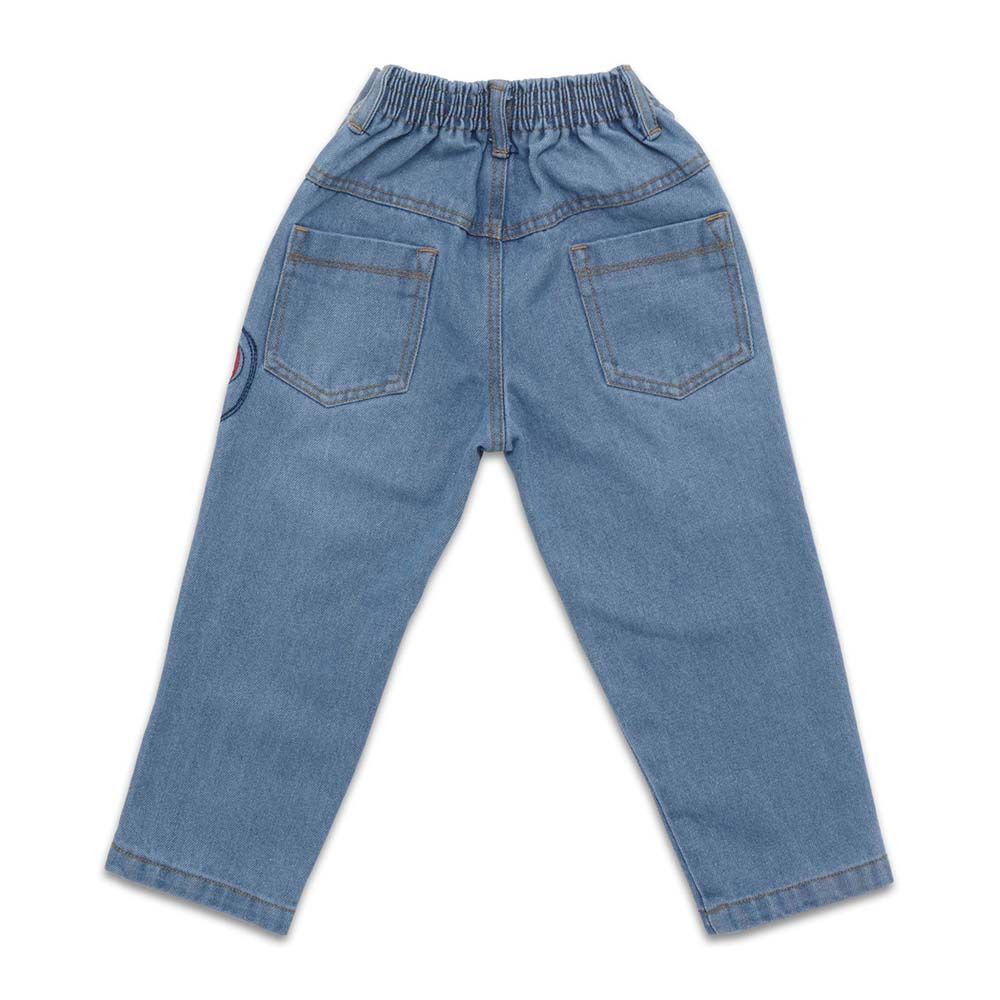 Little Kangaroos - Boy Semi Elastic Denim Jeans - Light Blue