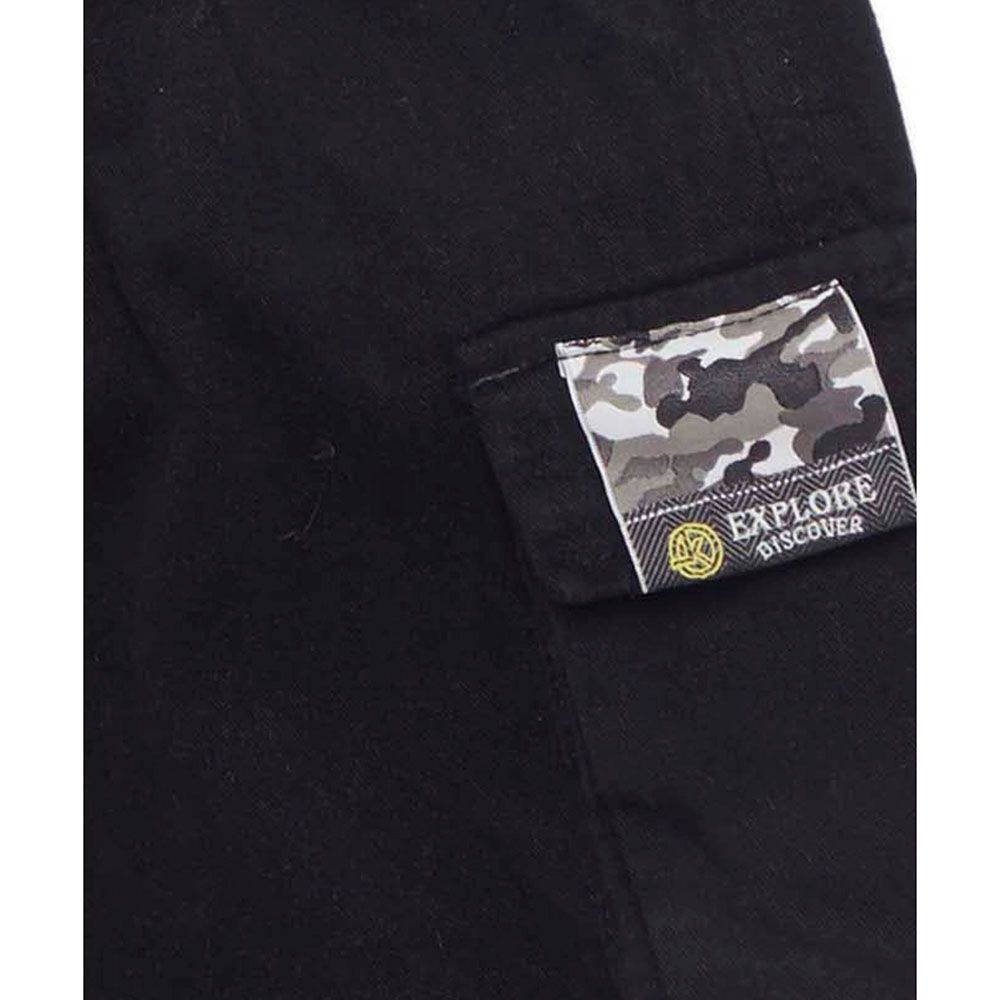 Little Kangaroos - Boy Full Elastic Parachute Pants - Black