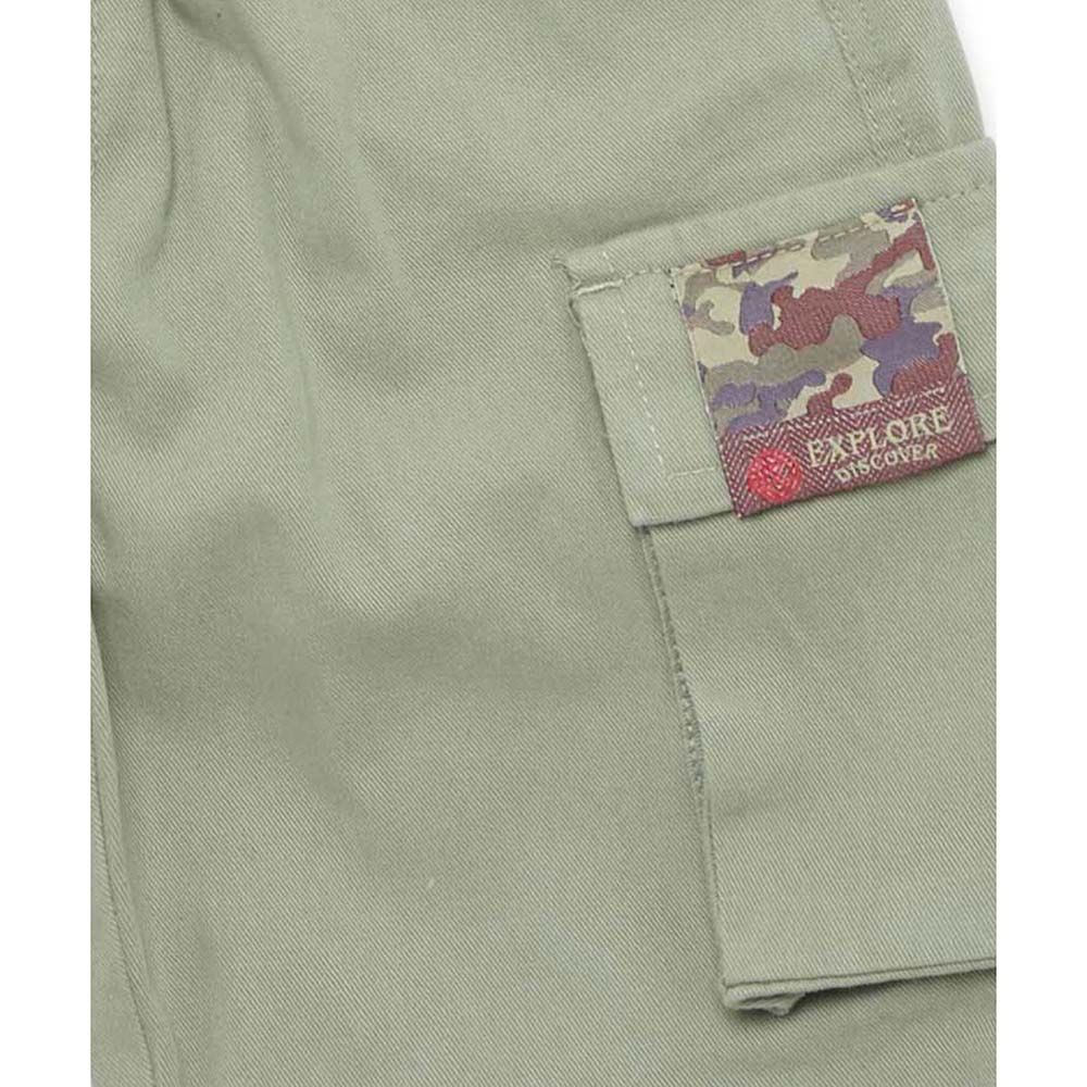 Little Kangaroos - Boy Full Elastic Parachute Pants - Light Green