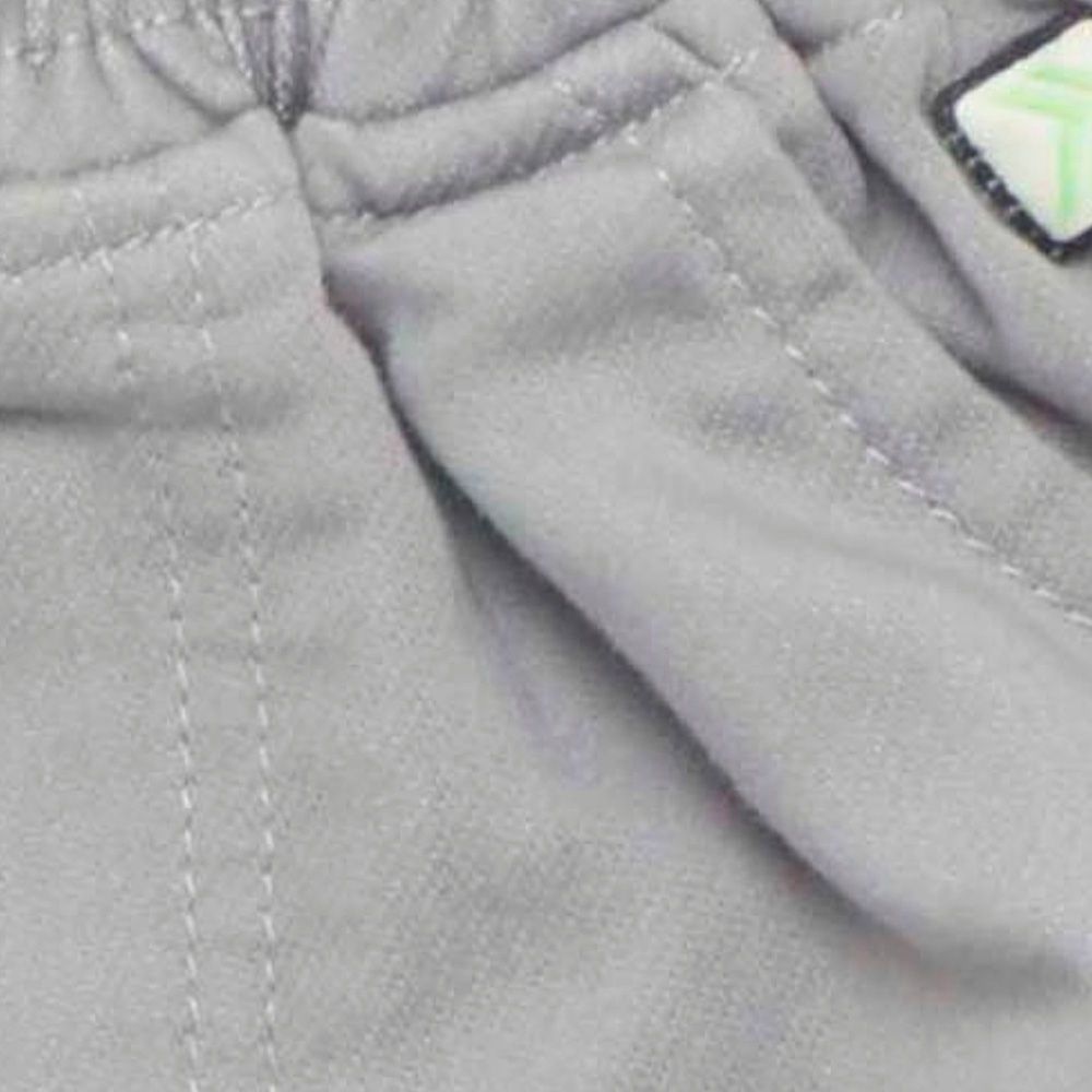 Little Kangaroos - Baby Boy Full Elastic Denim Joggers - Grey