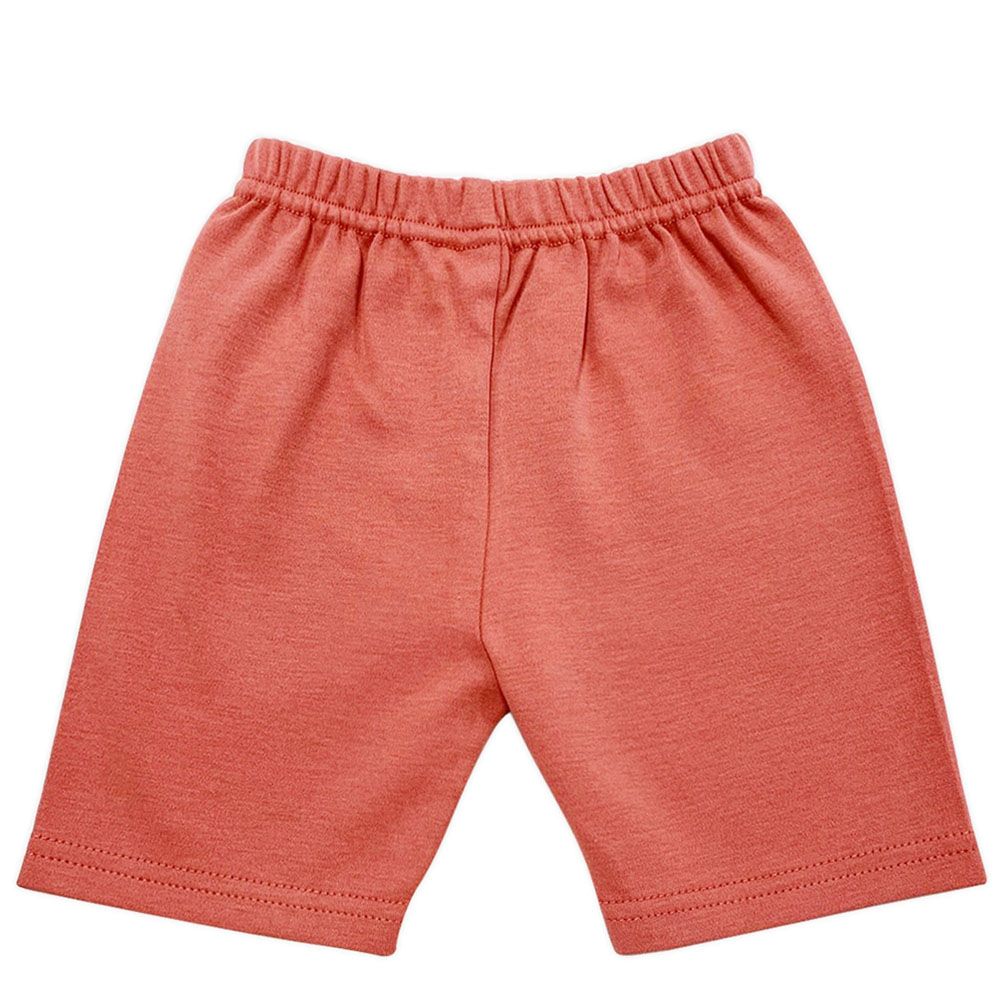 Smart Baby - 3pc-Set - Baby Boy Shorts - Orange