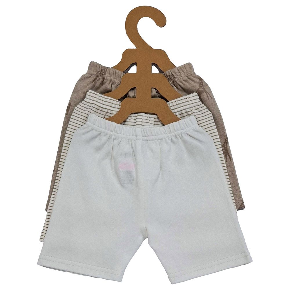 Smart Baby - 3pc-Set - Baby Boy Knee Length Shorts