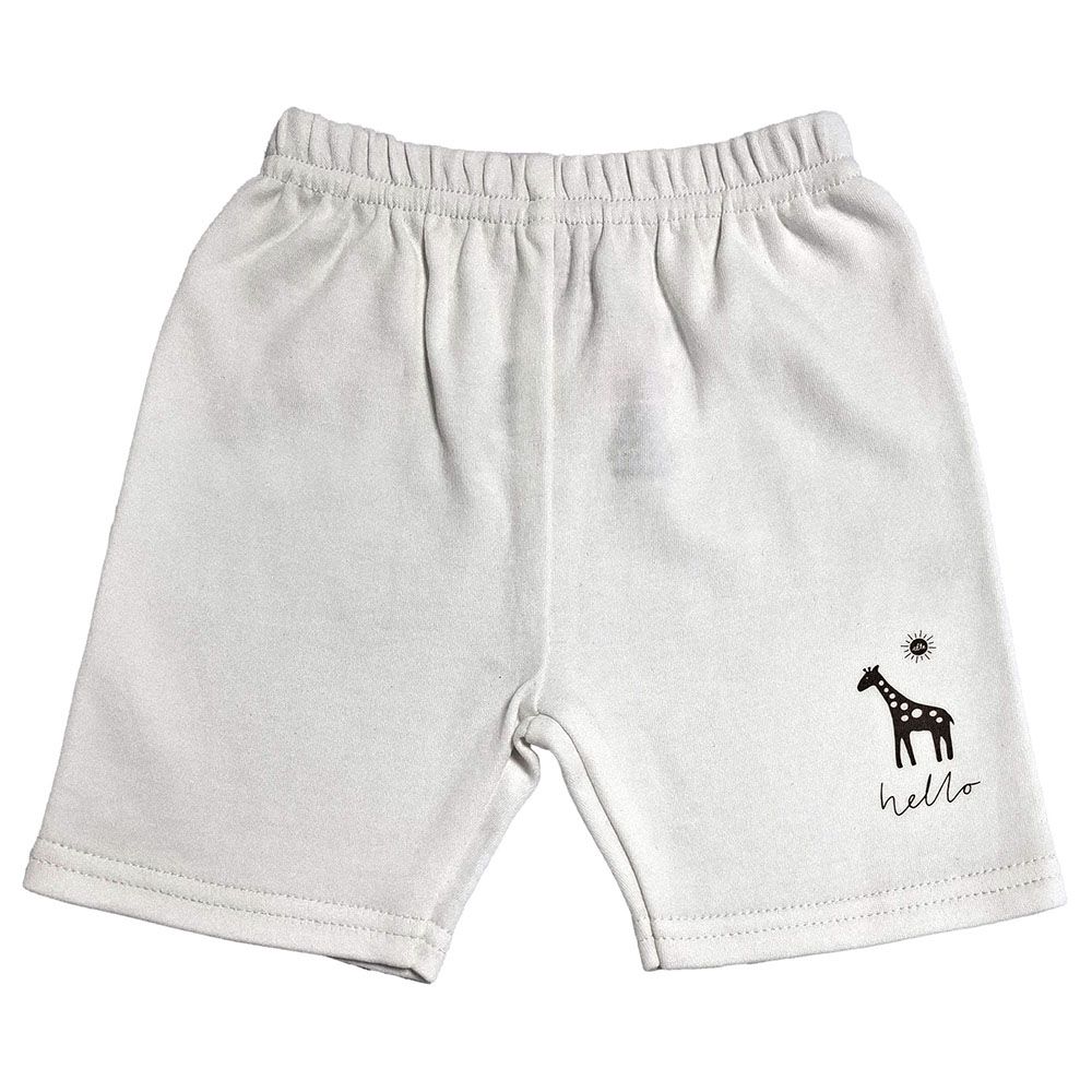 Smart Baby - 3pc-Set - Baby Boy Knee Length Shorts