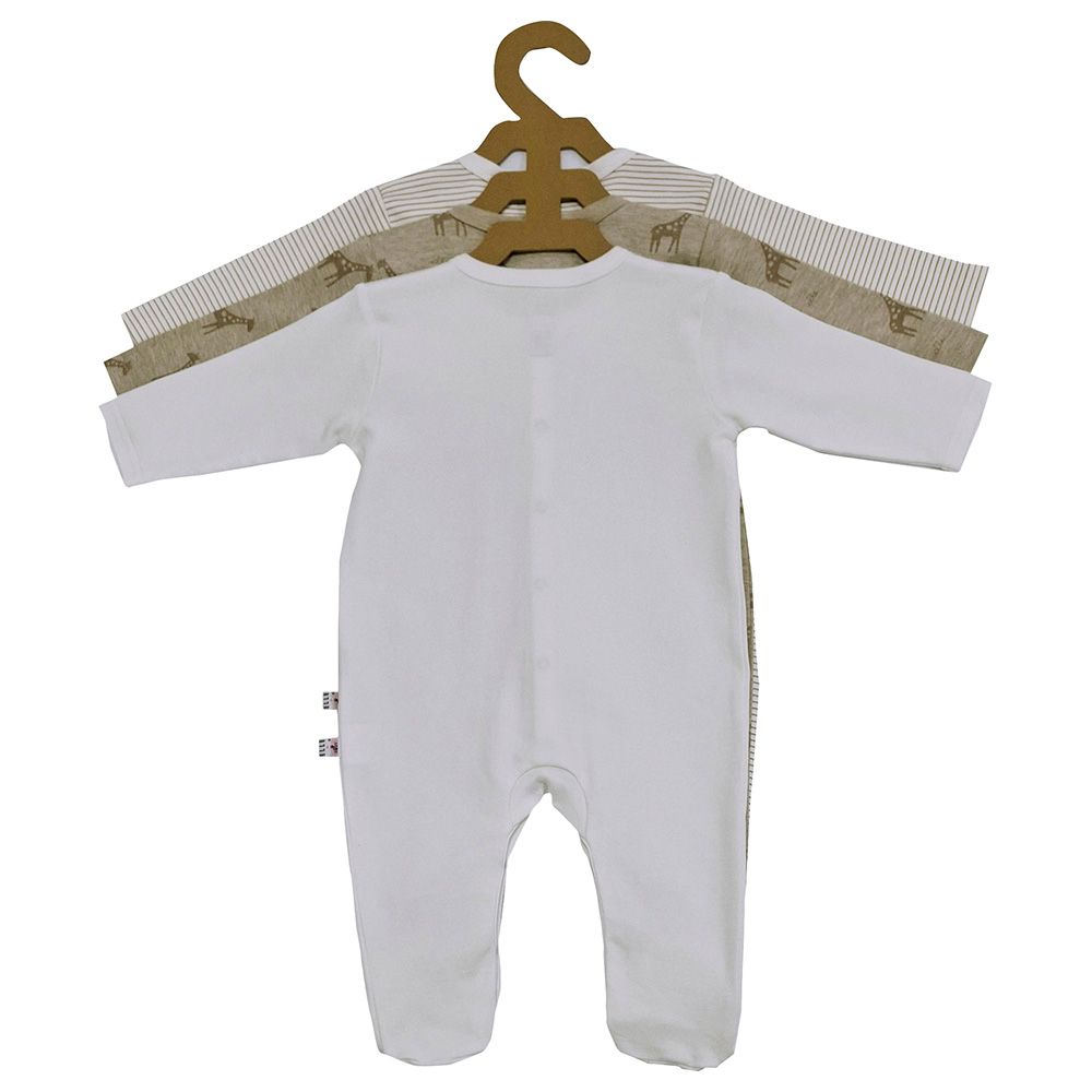 Smart Baby - 3pc-Set - Baby Boy Sleepsuits