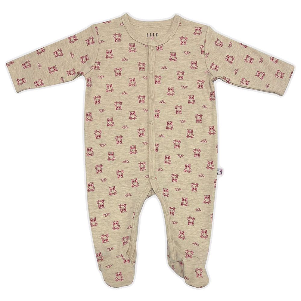 Smart Baby - 3pc-Set - Baby Girl Sleepsuits