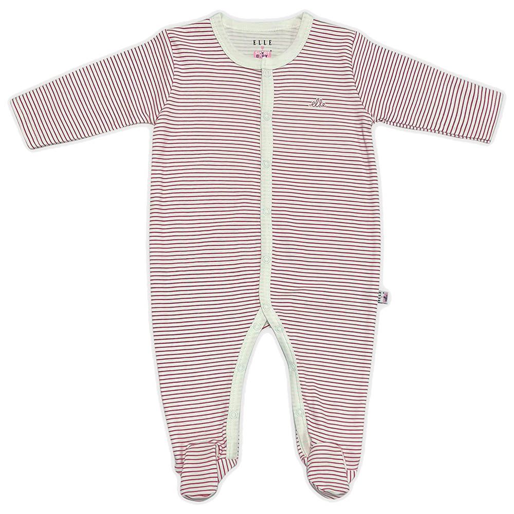 Smart Baby - 3pc-Set - Baby Girl Sleepsuits