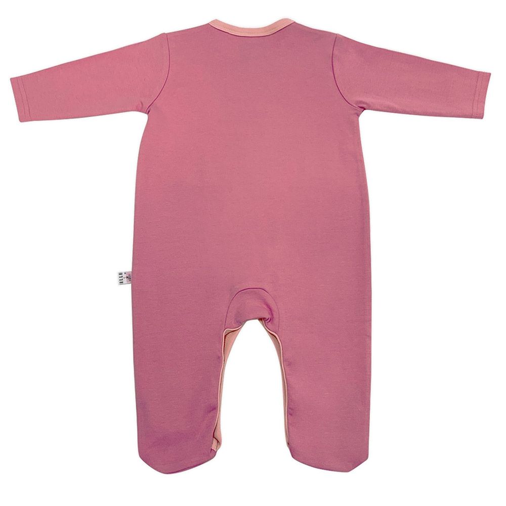 Smart Baby - 3pc-Set - Baby Girl Sleepsuit - Pink