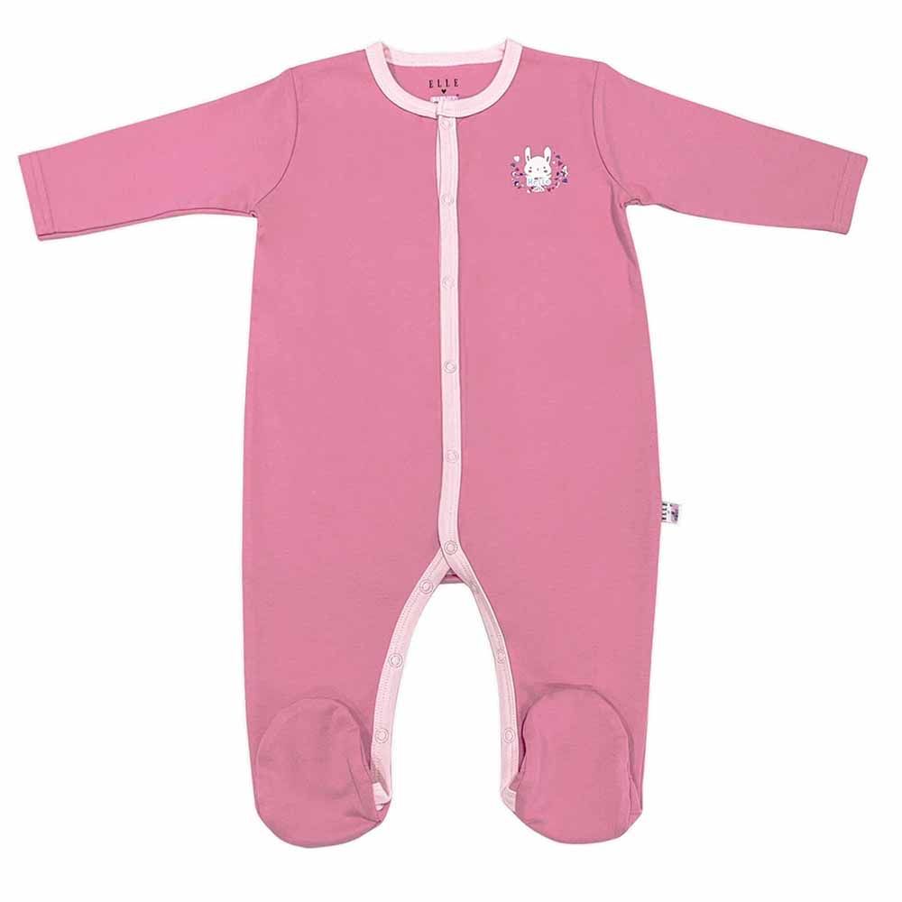 Smart Baby - 3pc-Set - Baby Girl Sleepsuit - Stripes