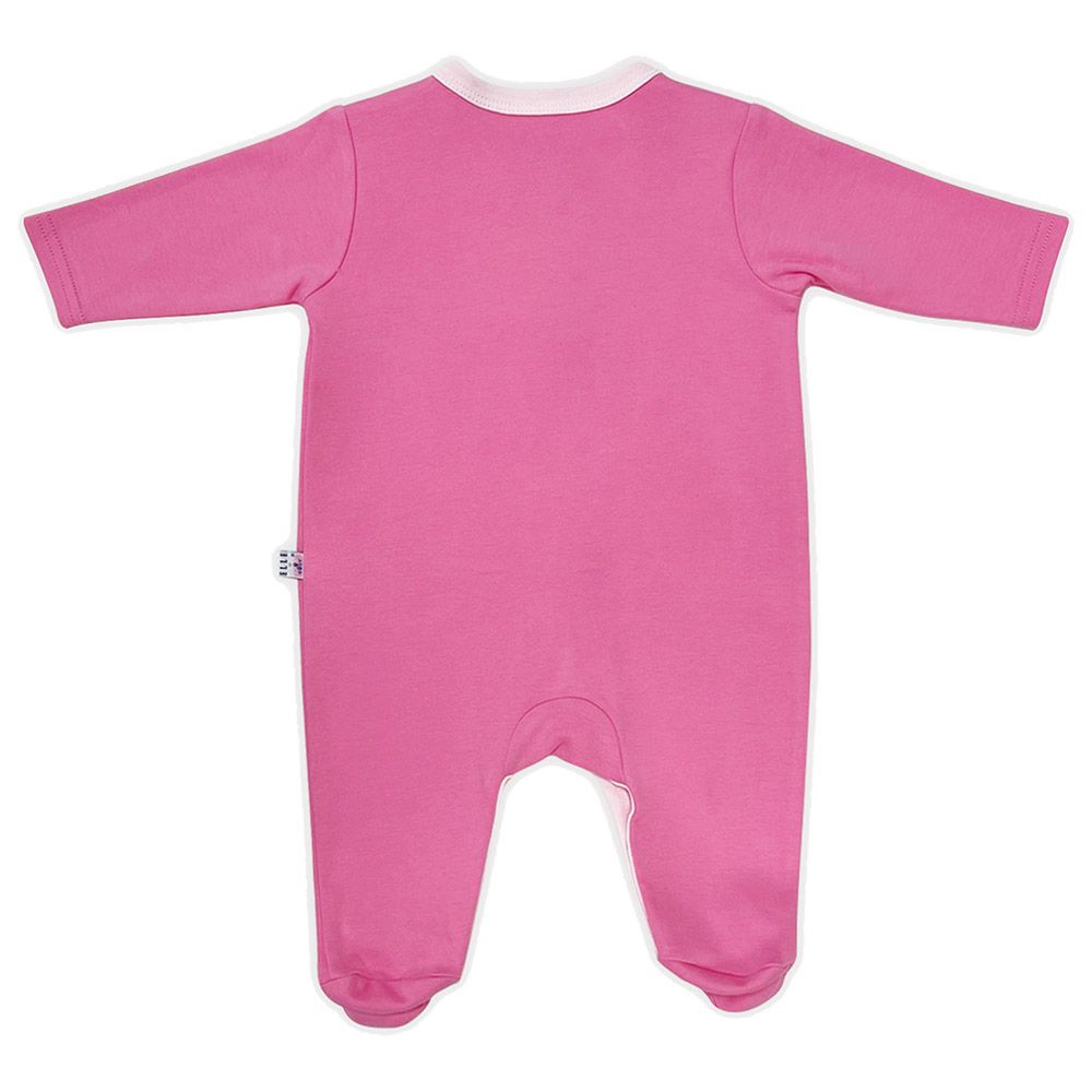 Smart Baby - 3pc-Set - Baby Girl Sleepsuits - Pink/White