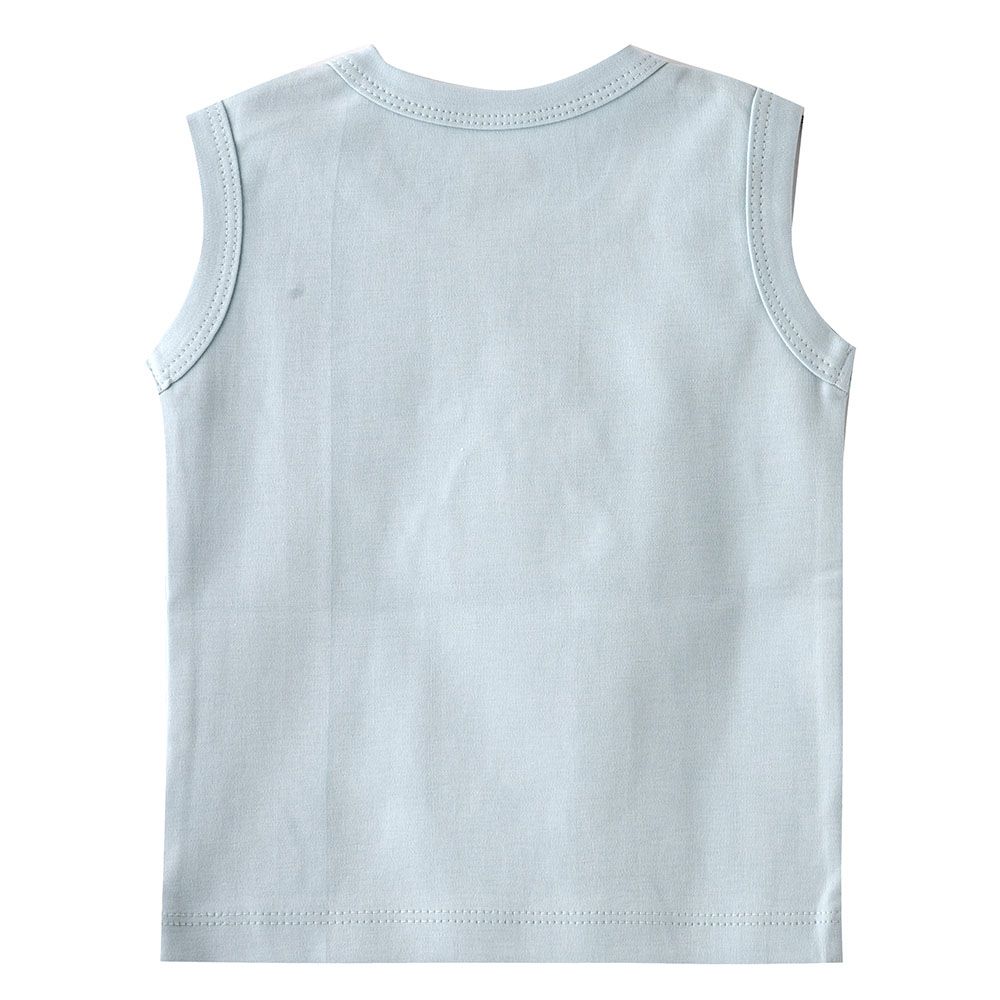 Smart Baby - Baby Boy Sleeveless Vest - Blue