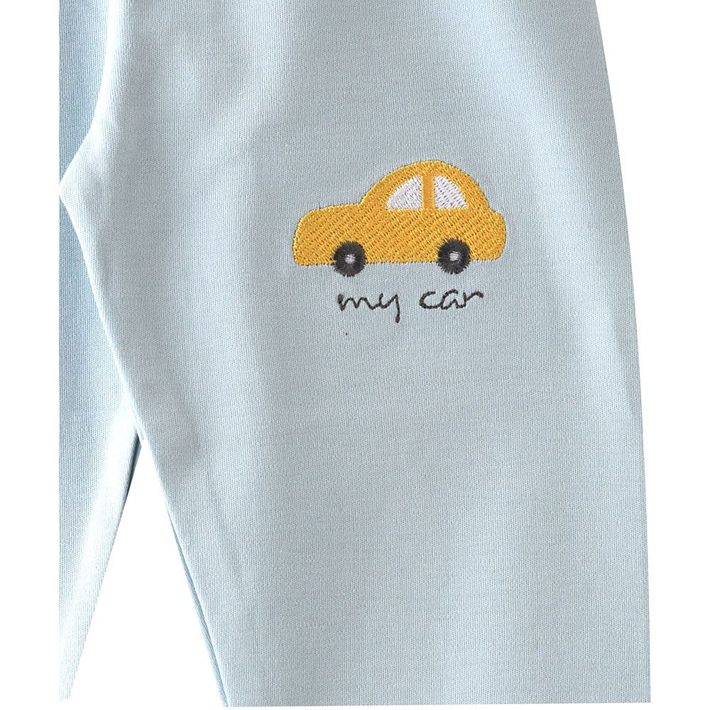 Smart Baby - Baby Boy Plain Pyjama - Blue