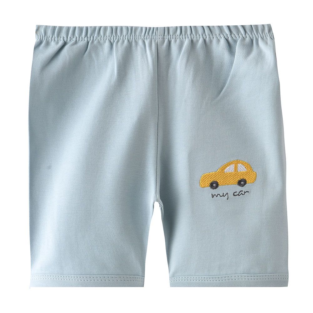 Smart Baby - Baby Boy Plain Shorts - Blue