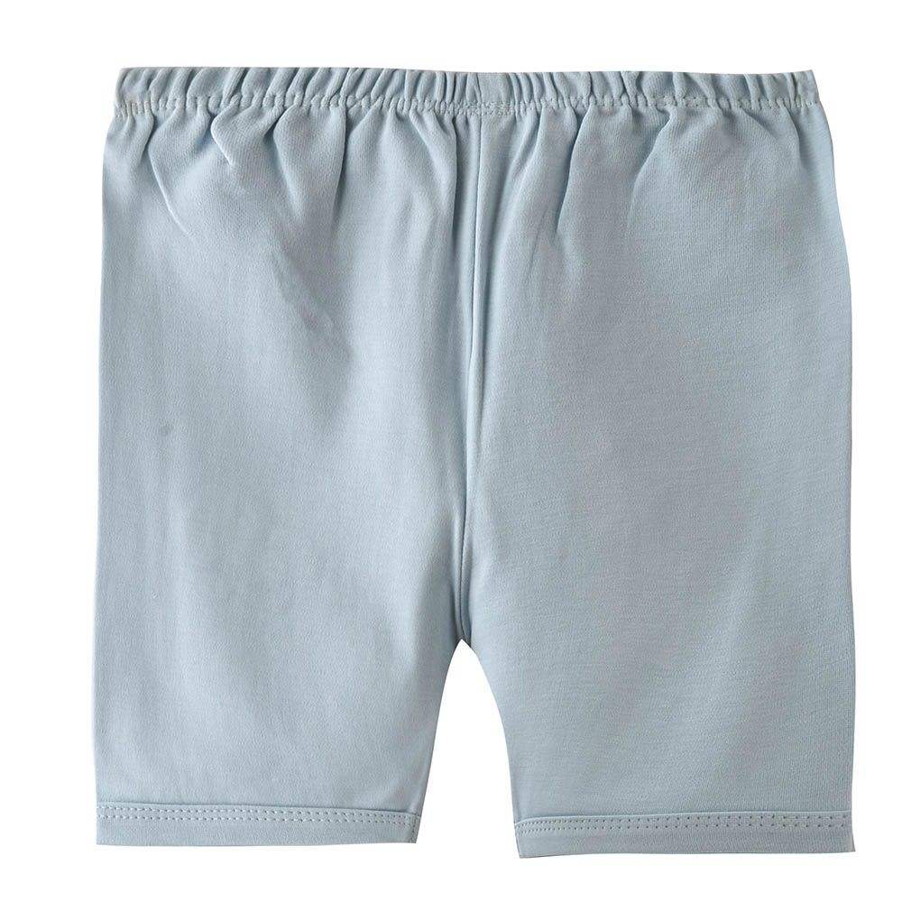 Smart Baby - Baby Boy Plain Shorts - Blue