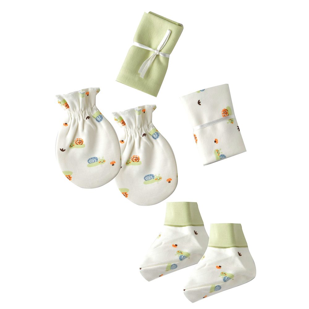 Smart Baby - 10pc-Set - Baby Girl Gift Set - Green