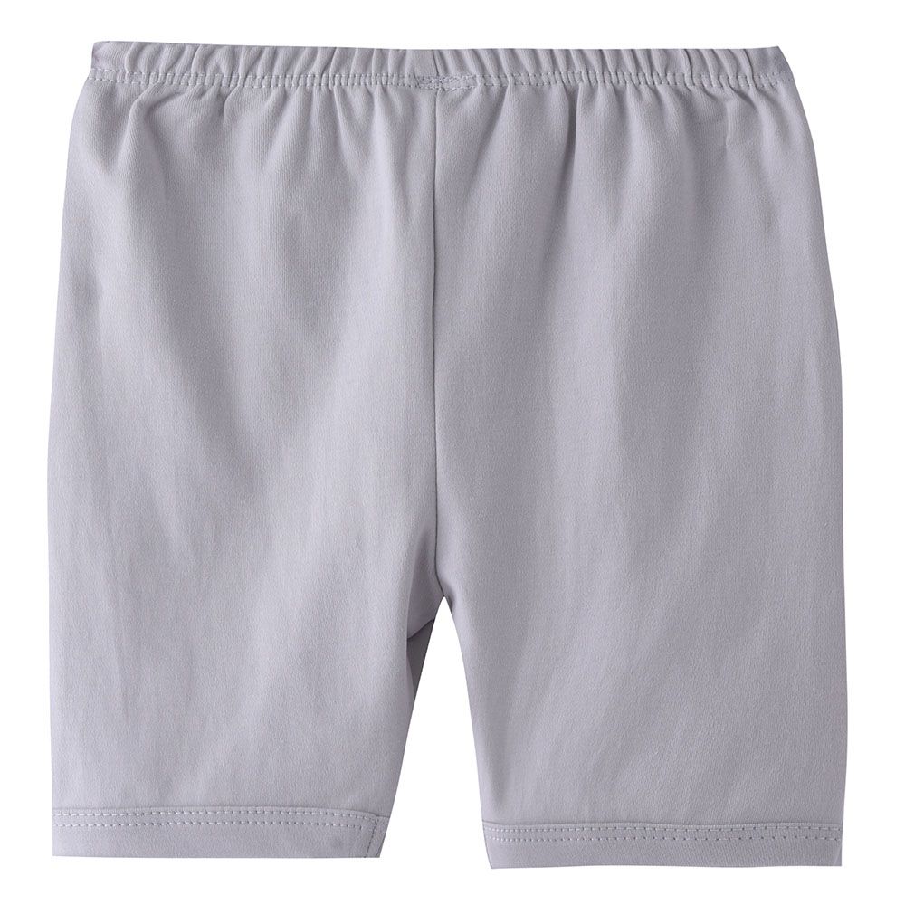 Smart Baby - Baby Boy Plain Shorts - Grey