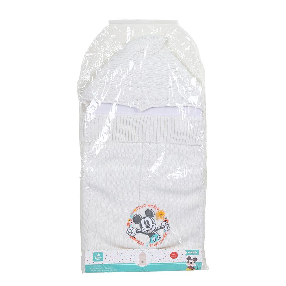 Disney - Baby Boy Acrylic Swaddle - Cream