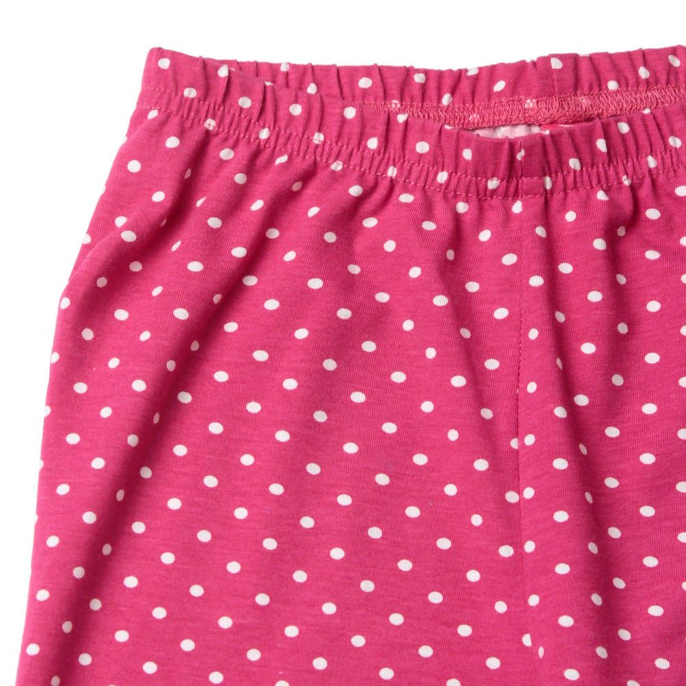 Nexgen Girls - Yarn Printed Leggings - Fuchsia Pink