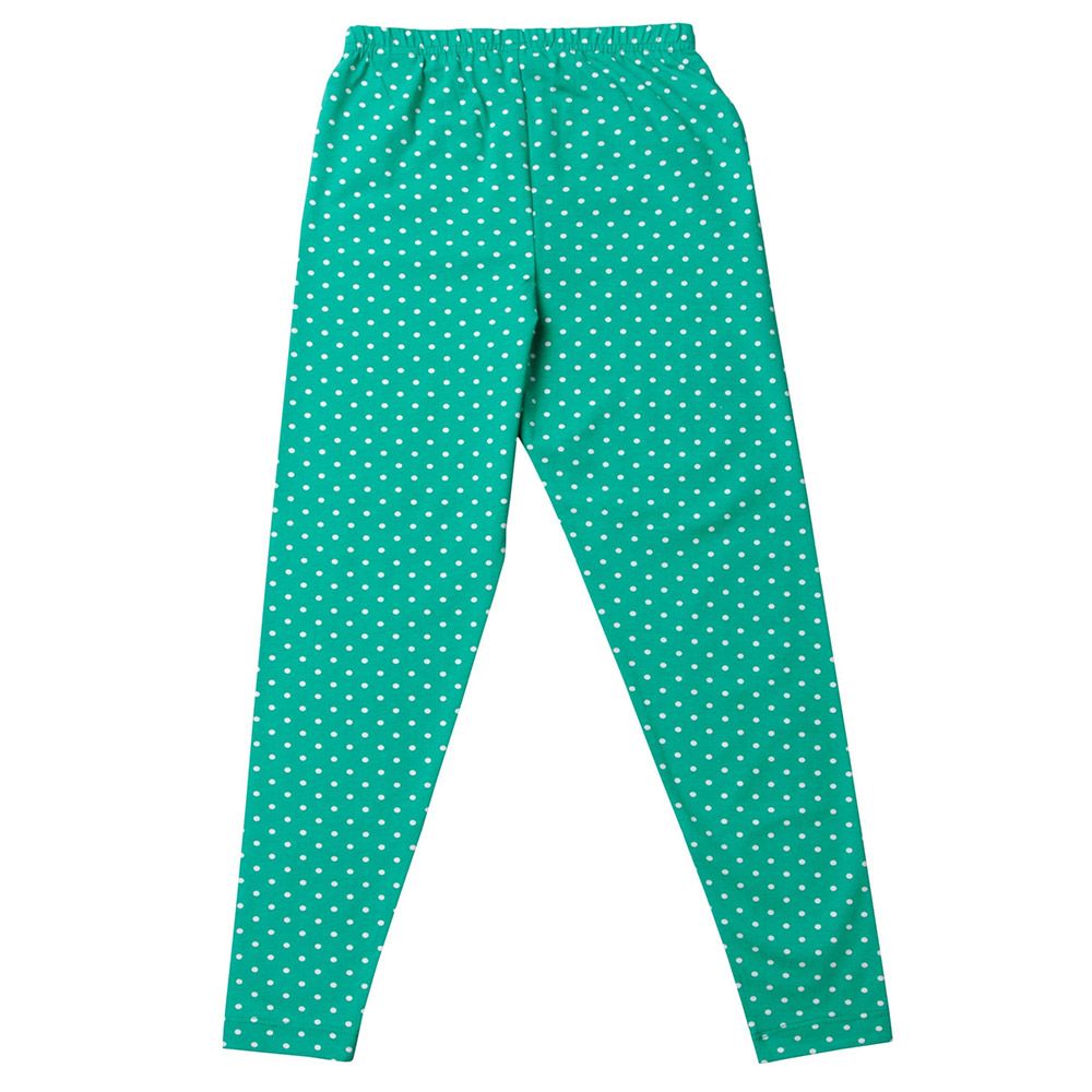 Nexgen Girls - Yarn Printed Leggings - Green