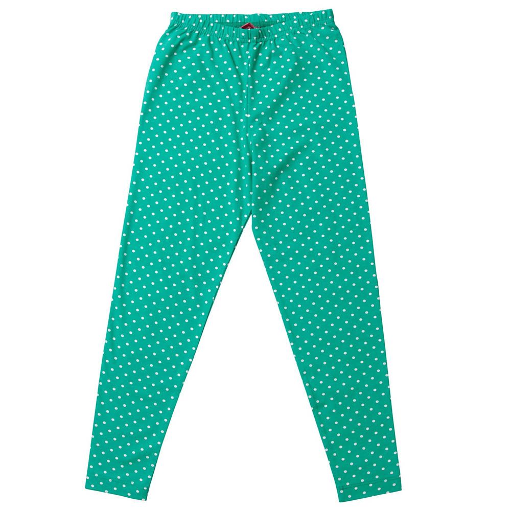 Nexgen Girls - Yarn Printed Leggings - Green