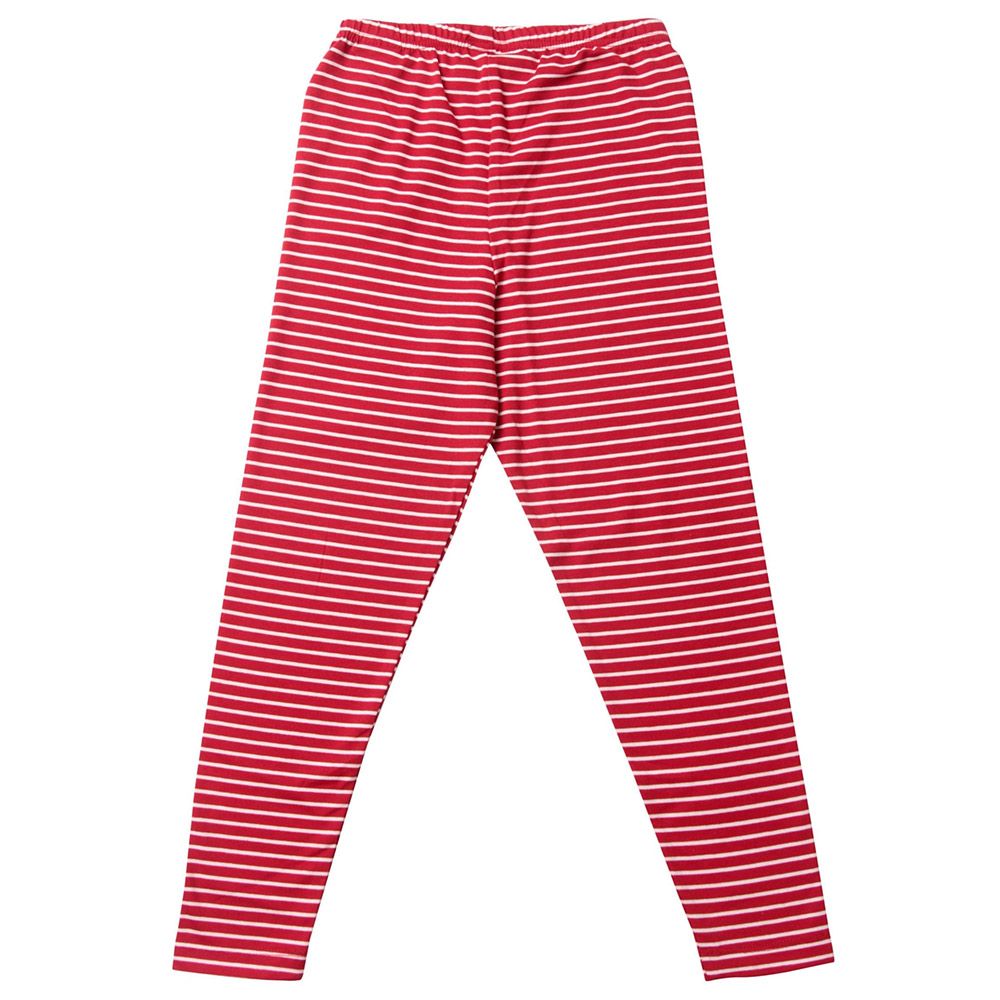 Nexgen Girls - Striped Leggings - Red