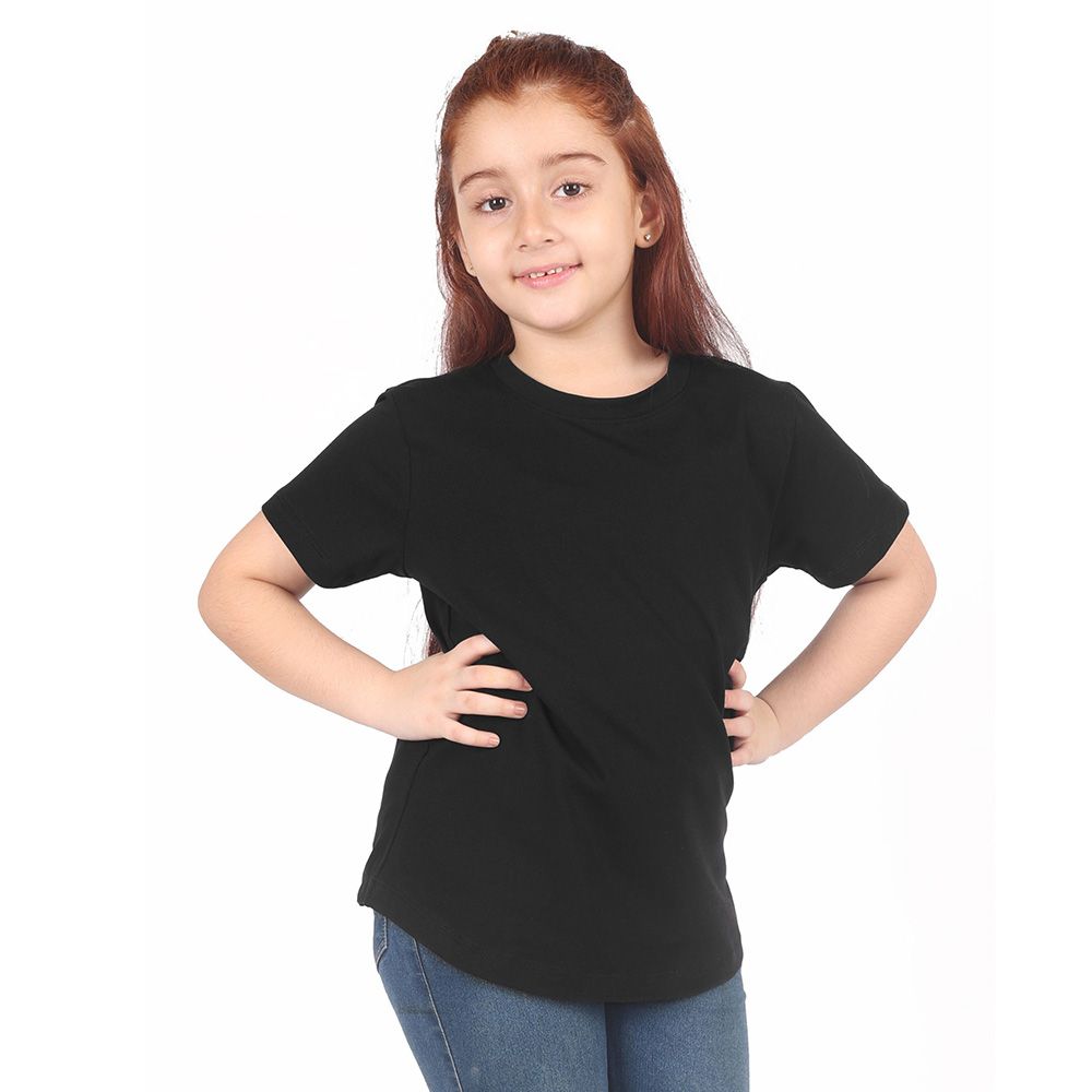 Nexgen Girls - Half Sleeves T-Shirt - Black