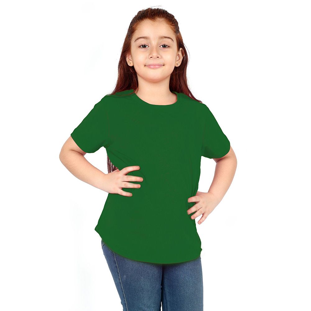 Nexgen Girls - Half Sleeves T-Shirt - Green